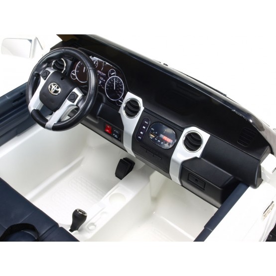 Dvoumístná Toyota Tundra XL s 2.4G dálkovým ovládáním, USB, TF, MP3, 24V, BÍLÁ